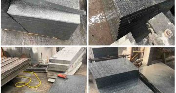 重庆 芝麻黑地铺石材