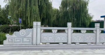 重庆 芝麻灰桥栏杆、河道栏杆安装效果