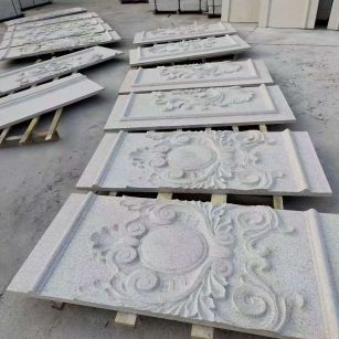 重庆 芝麻白干挂雕花板