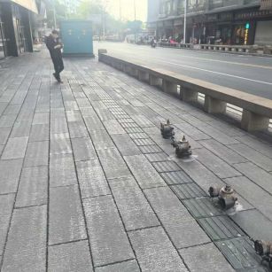 重庆仿古石铺装效果