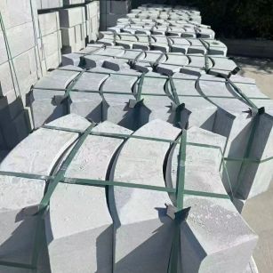 重庆 芝麻灰弧形路沿石