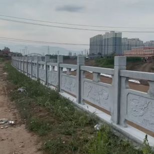 重庆 石材河道栏杆