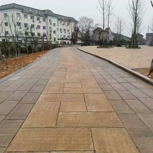 重庆仿古石铺装效果