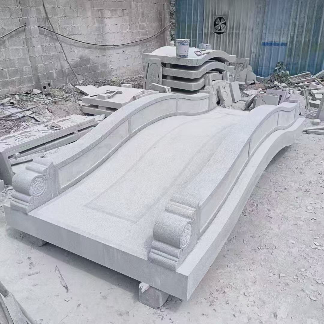 重庆 芝麻灰花岗岩园林景观 小石桥