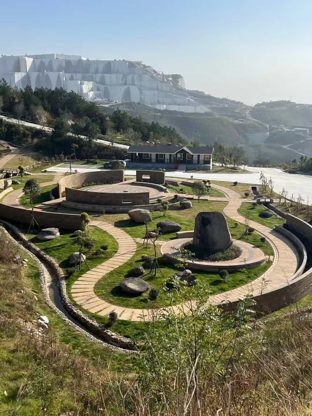 重庆仿古石铺装整体效果