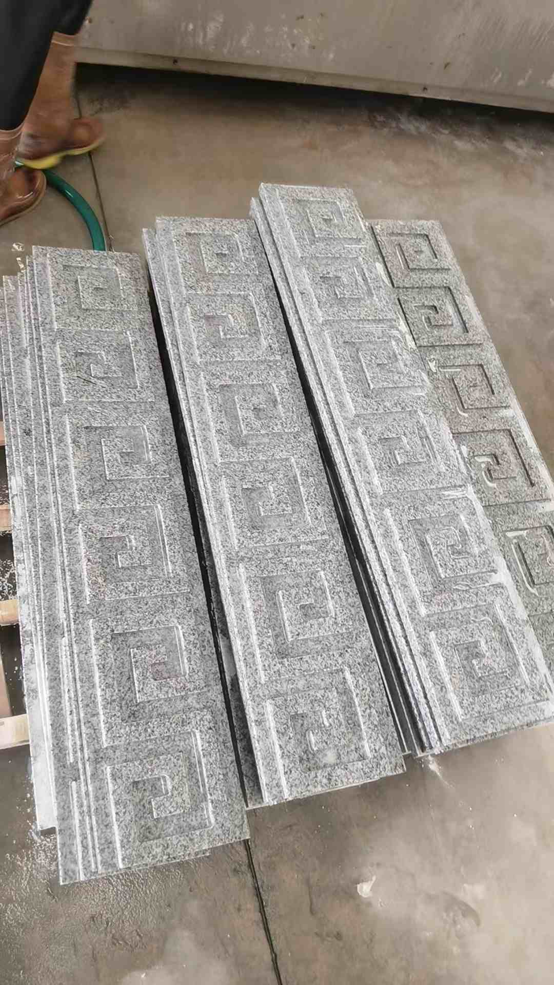 重庆 别墅回纹线条，雕刻