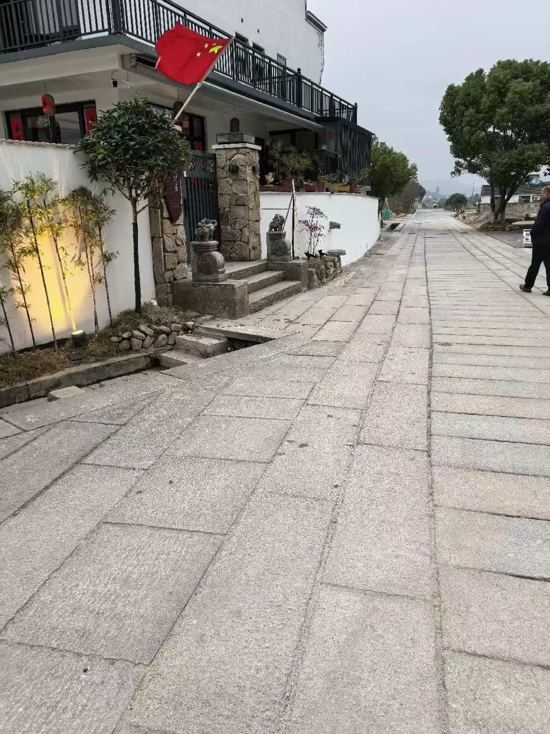 重庆仿古石铺装效果