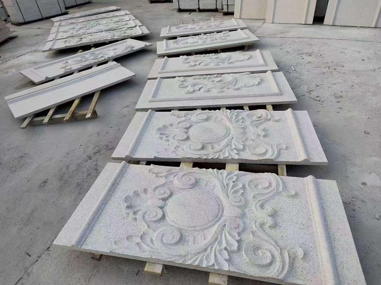 重庆 芝麻白干挂雕花板