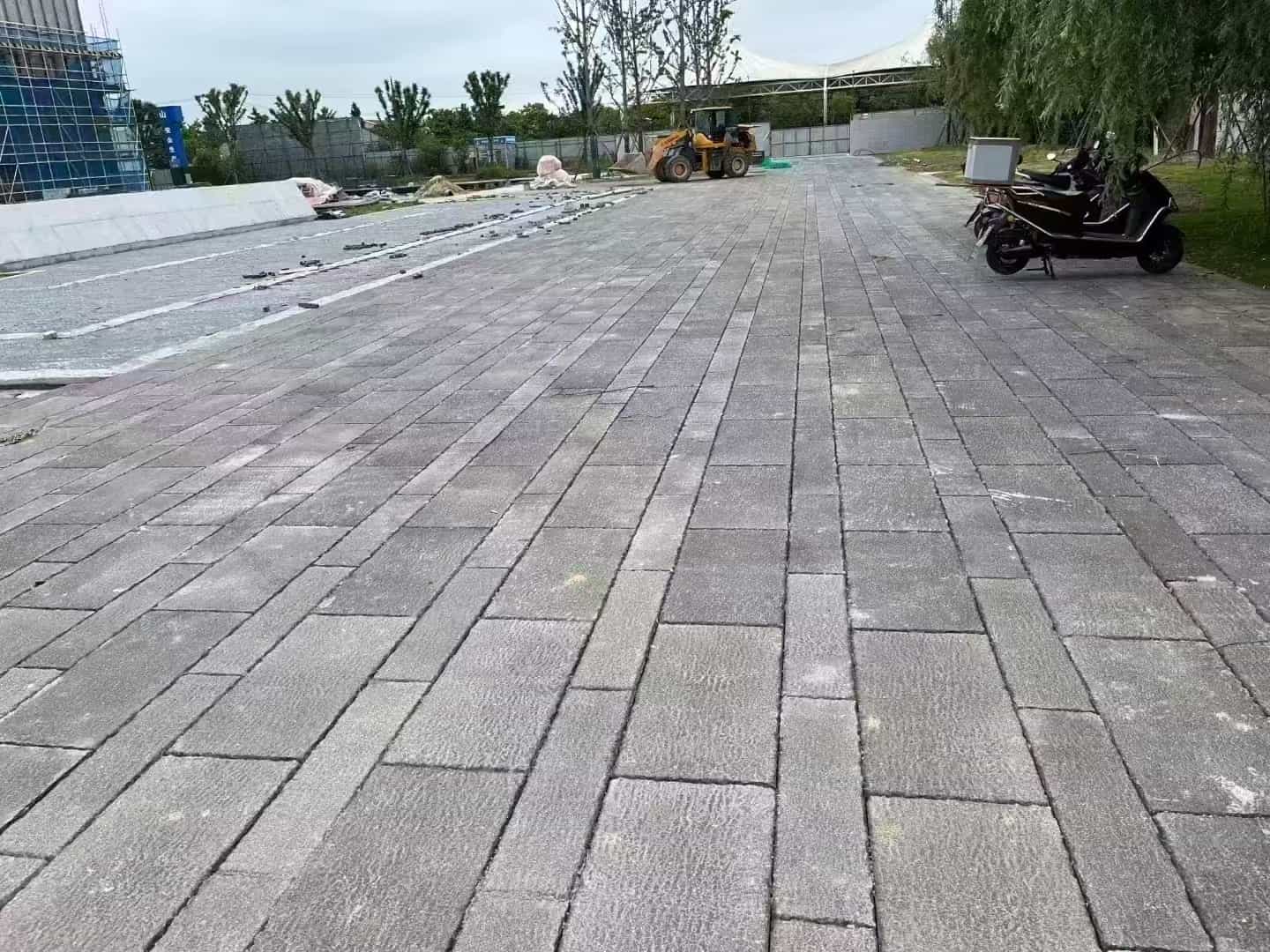 重庆仿古石铺装效果