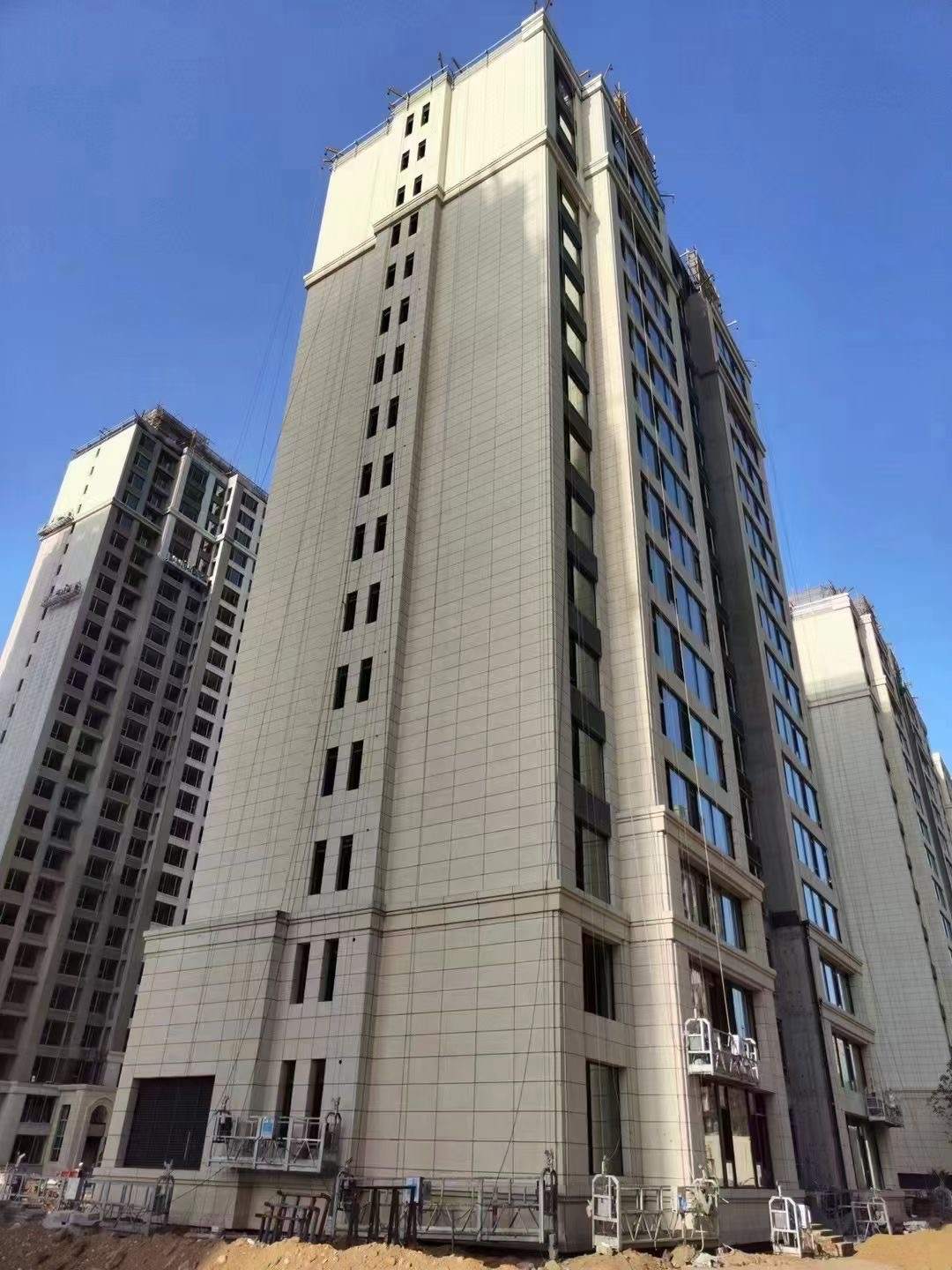 重庆黄金麻高端小区，外墙干挂