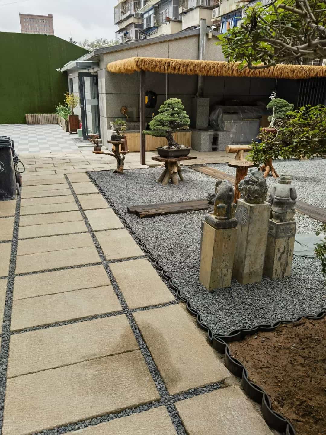 重庆仿古石铺装效果