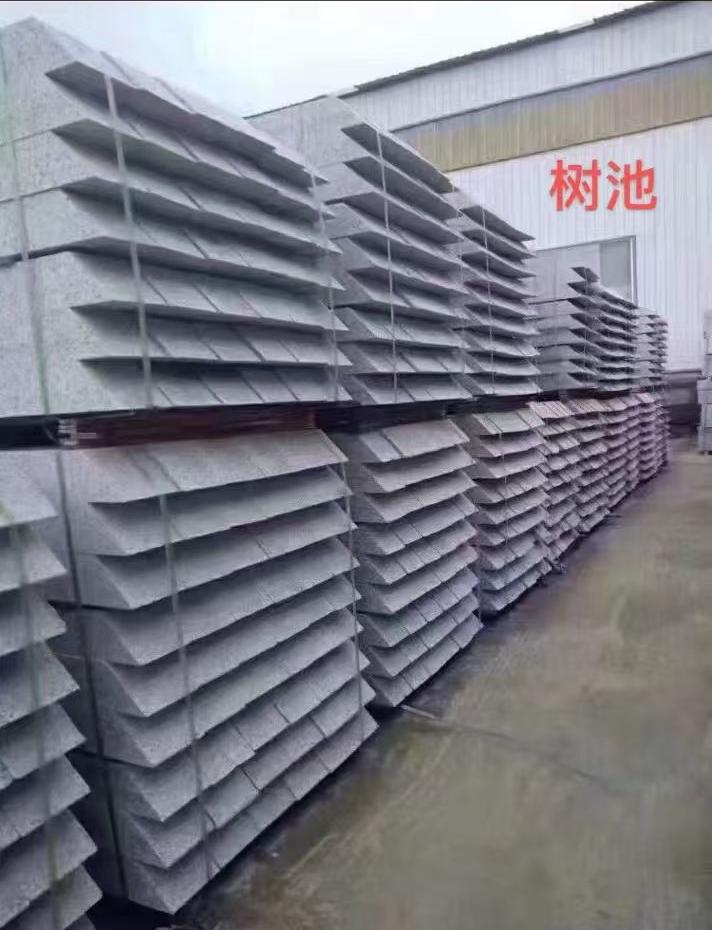 重庆 芝麻灰切头树池