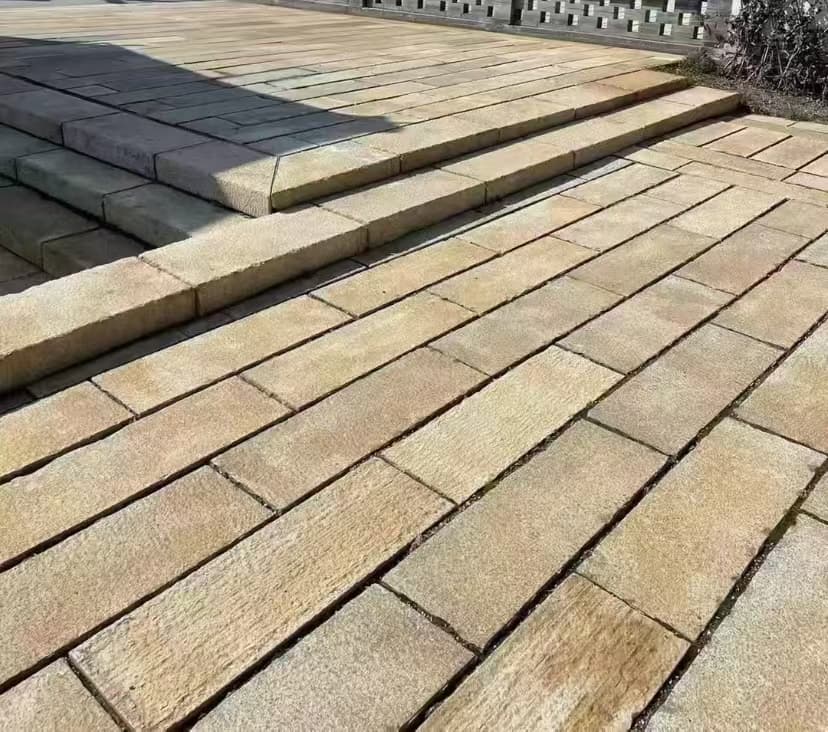重庆仿古石铺装效果
